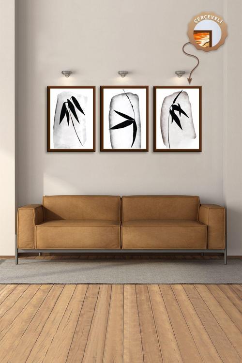 Dekoratif Tablo 3Lü Tablo Mutfak Duvar Tablosu Mdf Yatak Odası Tablo Seti Salon Tablo Modern Tablo