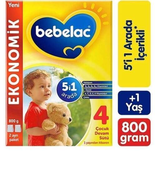 4 Çocuk Devam Sütü 1 Yaş+ 800 gr