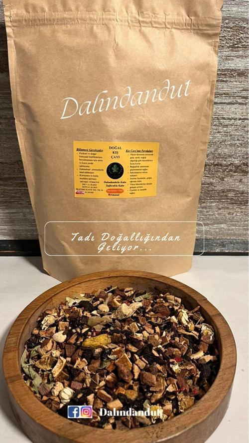 Yeni Mahsül Doğal Organik Kış Çayı 250Gr