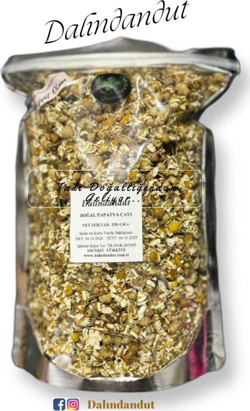 Yeni Mahsül Doğal Organik Papatya Çayı 250Gr