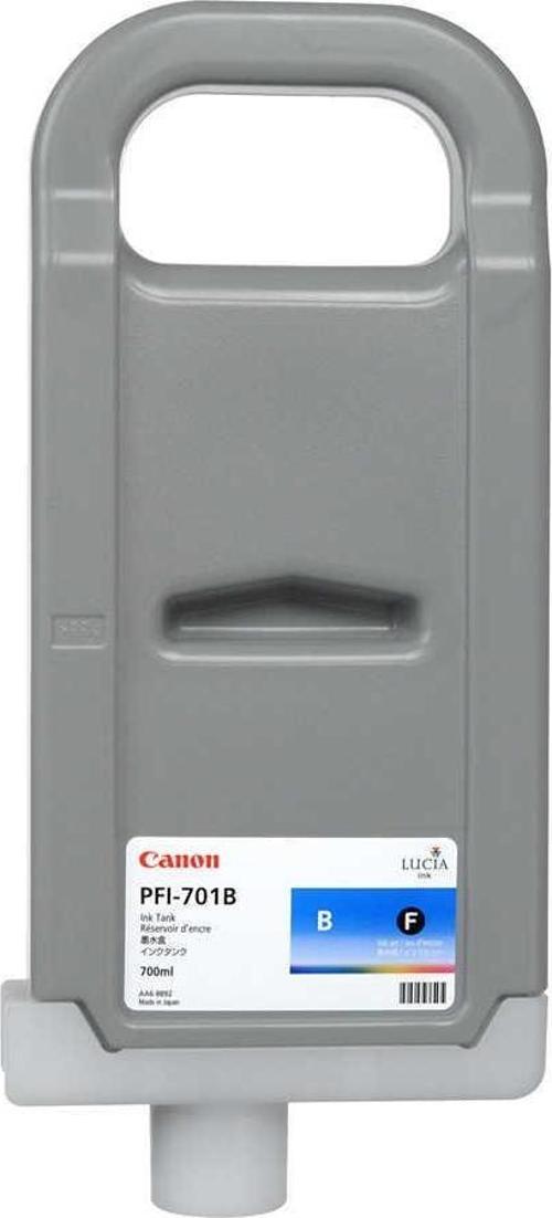 Feyza Bilişim® Canon PFI-701 B (Blue) Mavi Orijinal Mürekkep Kartuş 700 ml. (0908B005)								