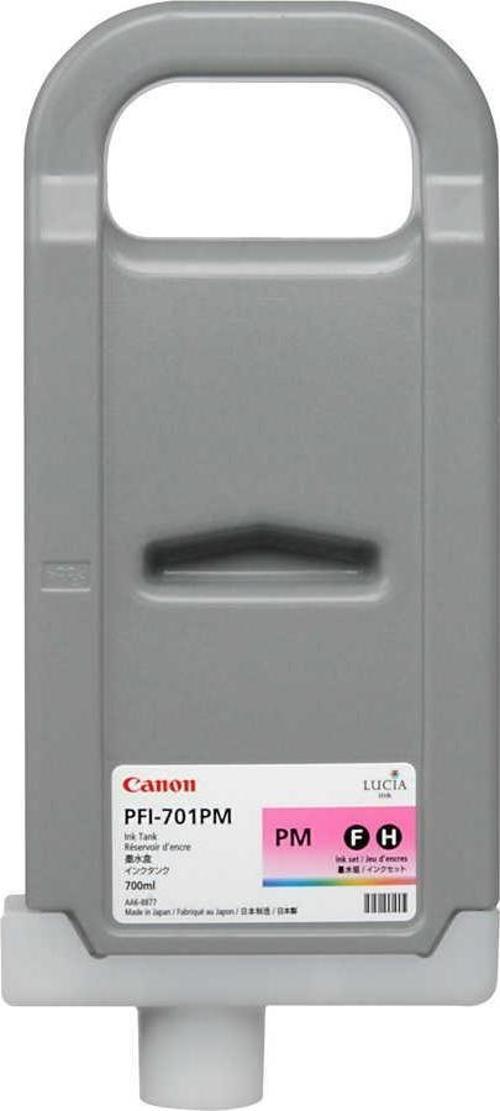 Feyza Bilişim® Canon PFI-701 PM (Photo Magenta) Fotoğraf Kırmızı Orijinal Mürekkep Kartuş 700 ml. (0905B001)								