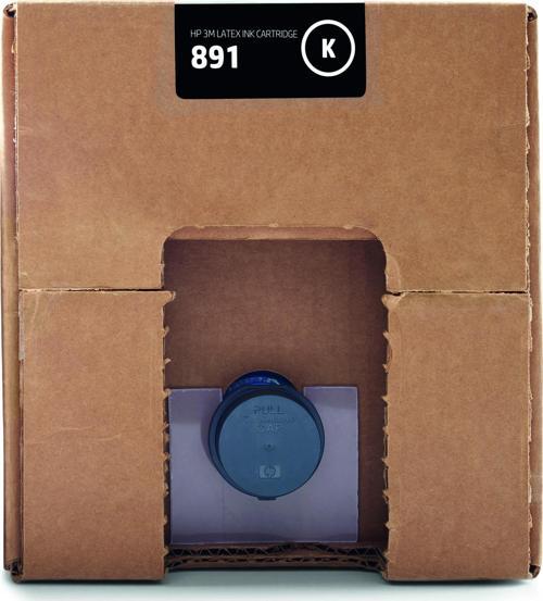 Feyza Bilişim® HP 3M 891 B 10 Litrelik Black Latex Mürekkep Kartuşu (G0Y75A)								