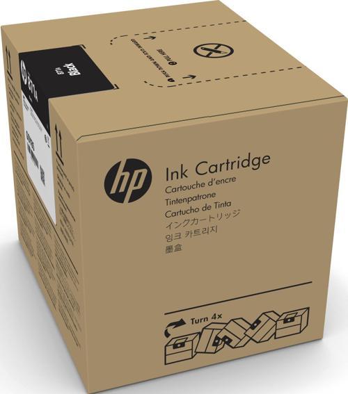 Feyza Bilişim® HP 871C Black 3 Litrelik Siyah Orijnal Latex Mürekkep Kartuşu (G0Y82C)								