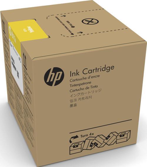 Feyza Bilişim® HP 871C Yellow 3 Litrelik Sarı Orijnal Latex Mürekkep Kartuşu (G0Y81C)								
