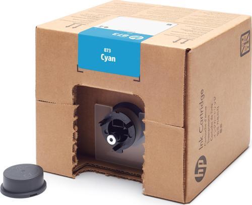Feyza Bilişim® HP 873Y 3 litrelik Cyan Latex Orijinal Mürekkep Kartuşu (4UV39A)								