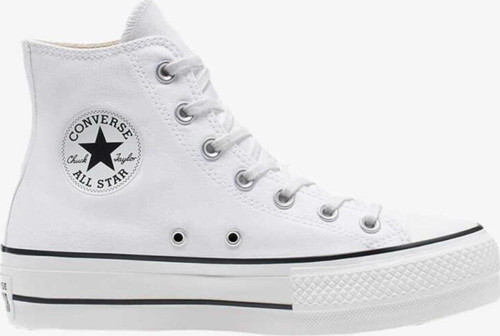 Chuck Taylor All Star Platform Canvas Beyaz Kadın Sneaker 560846c