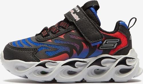 Thermo - Flash Küçük Erkek Çocuk Siyah Işıklı Spor Ayakkabı 400106n Bkrb