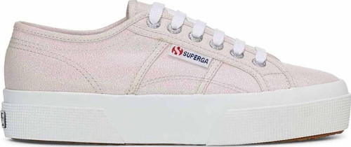 2740 Platform Lame Kadın Bej Platform Sneaker