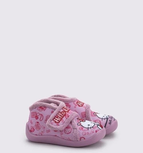 W10287-010 COMFI HELLO KITTY ÇOCUK PANDUF AYAKKABI