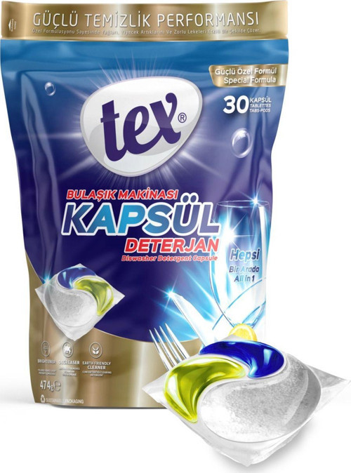 BULAŞIK MAK.TABLETİ 30 KAPSÜL