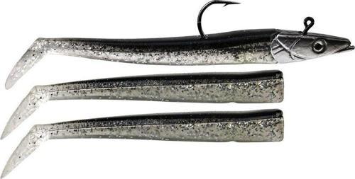 Sandeel Soft Lure 10 Cm 14 Gr Silver
