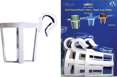 Plastik Bardaklık Beyaz 3'Lü Paket