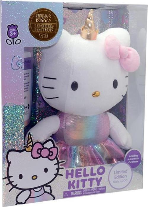 Hello Kitty Unicorn Kostümlü Pelüş