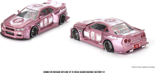 x Kaido //128 Nissan Skyline GT-R (R34) Kaido Racing Factory V1