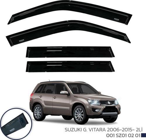 Suzuki Vitara Cam Rüzgarlığı 4'lü  2006-2015 Niken (Kromsuz model)