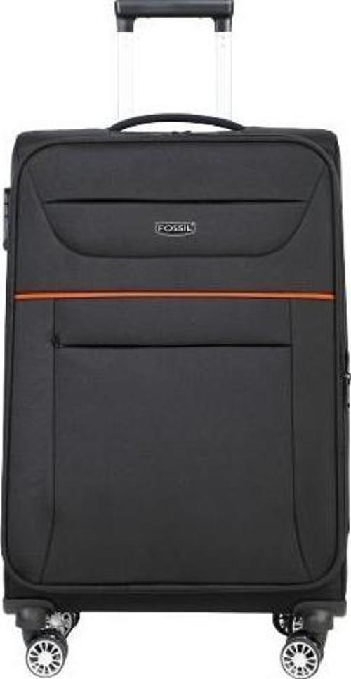 2025 Ultra Light Kumaş Orta Boy Valiz Fsl012 Siyah