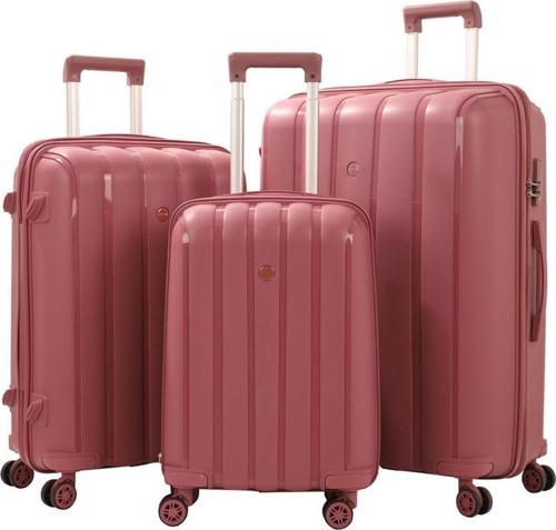 Polipropilen Üçlü Valiz Seti V305