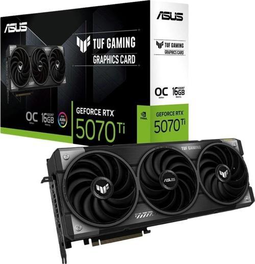 TUF Gaming GeForce RTX 5070 Ti 16GB OC DLSS 4 256 Bit GDDR7 Ekran Kartı