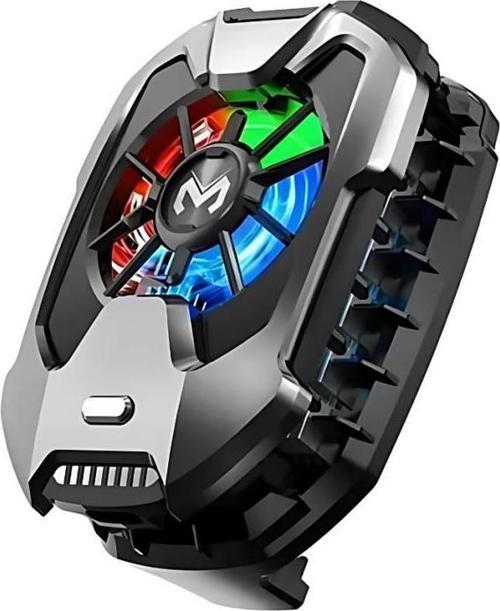 Kablolu Soğutma Levhalı RGB Işıklı Ultra Hızlı Telefon Soğutucu Radyatör iOS Android Uyumlu