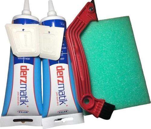 Gaga Uçlu Beyaz 380 Gr. 2'li + Derz Kazıyıcı+ Derz Süngeri