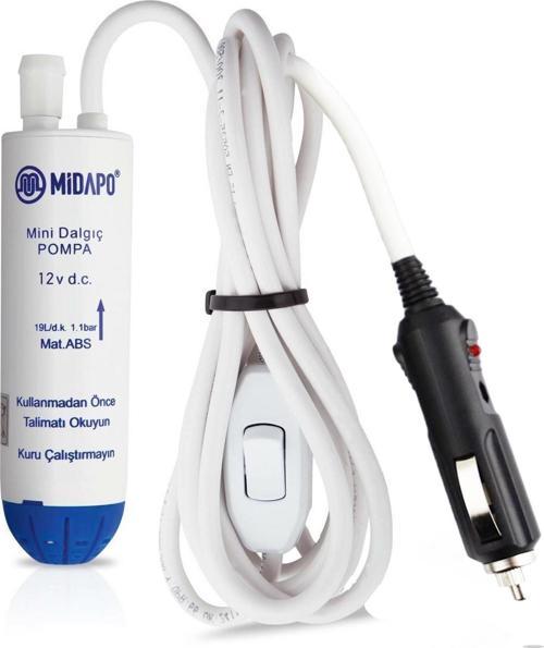 12 V Çakmaklı Küçük Dalgıç Pompa Su Pompası Mazot Pompası