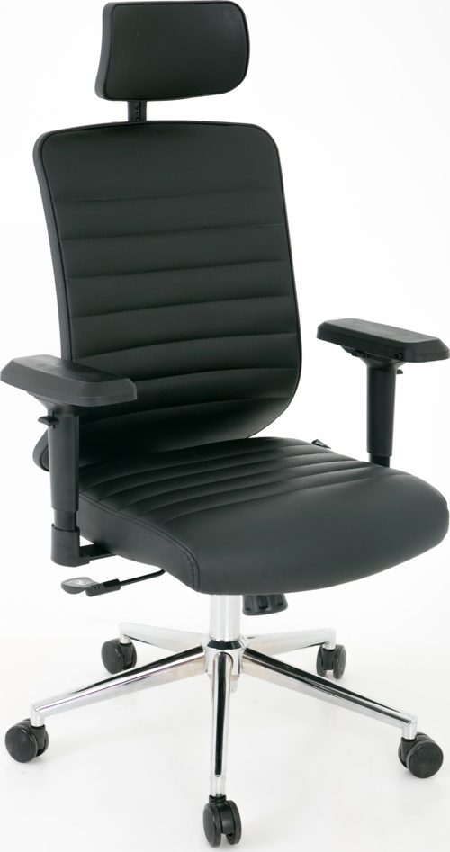 Comfort ELİT Deri Yönetici-Ofis-Çalışma Koltuğu Siyah