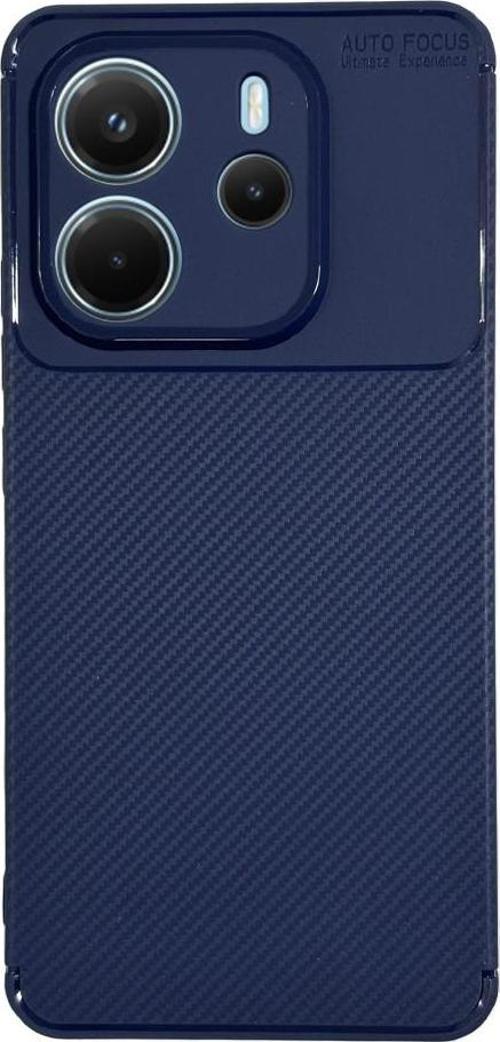 Xiaomi Redmi Note 14 4G Kılıf Focus Carbon Silikon Kapak