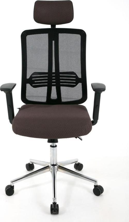 | Comfort Ofis Koltuğu Çalışma Koltuğu |kahverengi |krom Yıldız Ayak