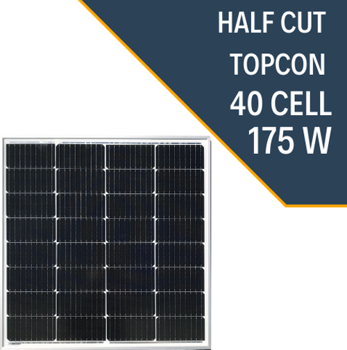 175W HALF CUT TOPCON GÜNEŞ PANELİ