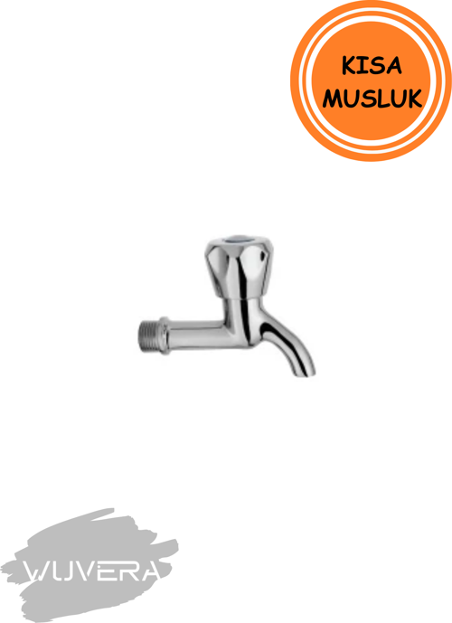Kısa Musluk – Dayanıklı ve Pratik Kullanım