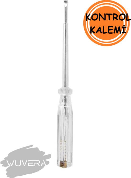 Lüks Kontrol Kalemi – 190 mm Düz Uçlu