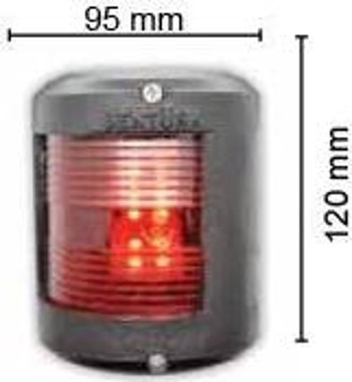 SL25 Yedekleme Feneri Siyah Led 12-24V