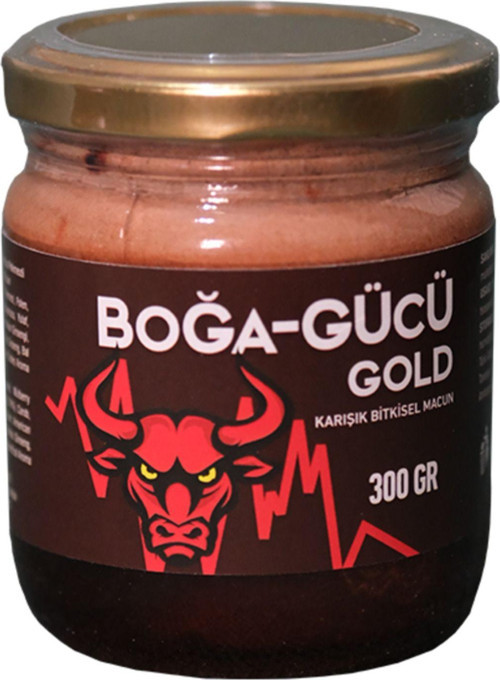 Boğa-Gücü Gold Karışık Bitkisel Macun 300 Gr - Enerji Verici, Doğal İçerikli Macun
