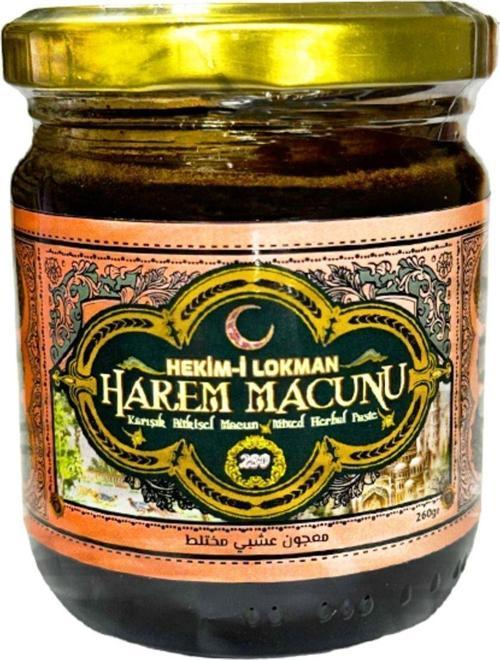 Harem Macunu 260 Gr - Ginsengli Bitkisel Pekmez Karışımlı Macun -