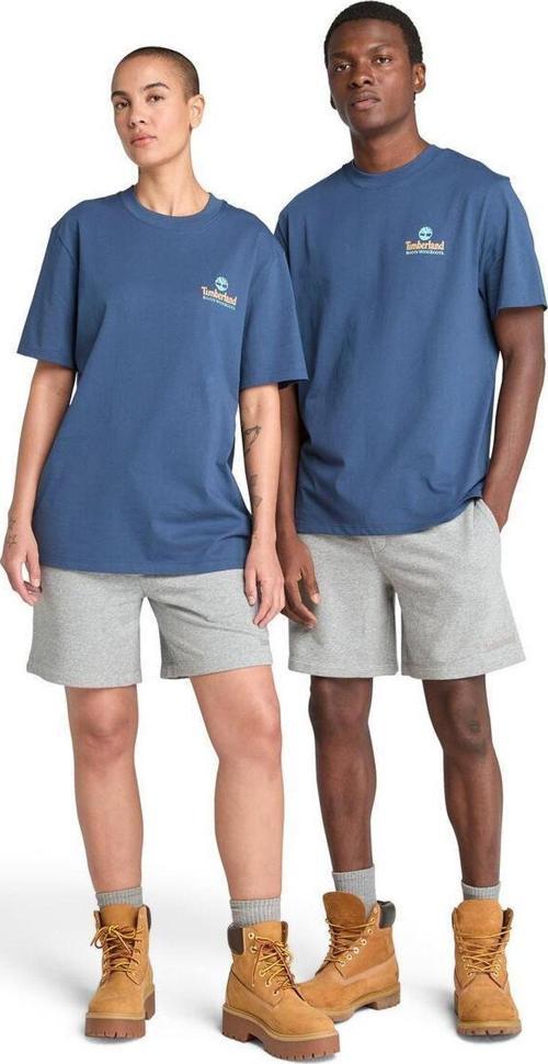 Illustrated Tree Logo Back Graphic Tee Erkek Tişört TB0A6DG52881