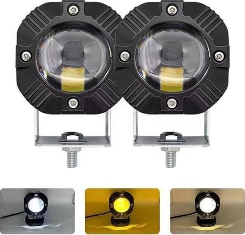 Offroad Sis Lambası 40W Beyaz-Amber Çakarlı 12-30V / Lass294