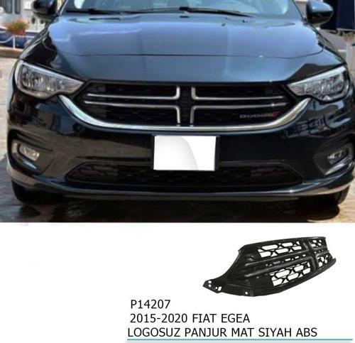 Fiat Egea Uyumlu Logosuz Panjur Mat Siyah ABS 2015-2020 Parça