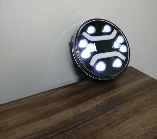 Off Road Uyumlu Kamyon Tır Uyumlu Gündüz Ledli Sis Lambası 12-24V Uyumlu V4 Parça