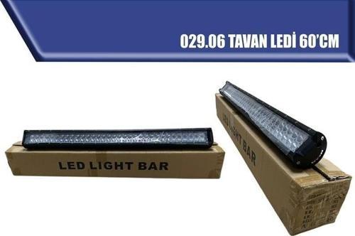 Tavan Ledi Uyumlu Off Road Sis Lambası Ledli LED Bar 60'Cm Parça