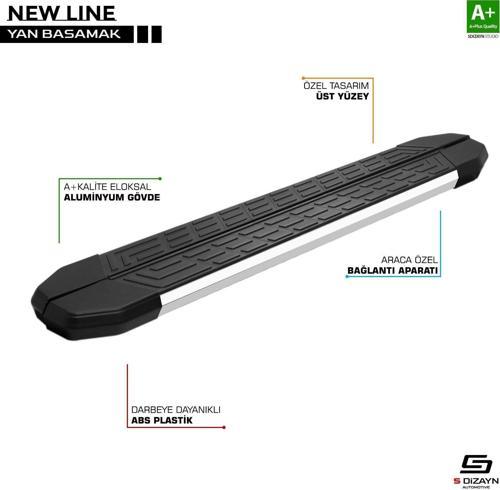 Mg Zt Uyumlu Newline Krom Yan Basamak 173 Cm 2018 Üzeri Parça