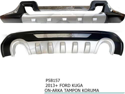 Ford Kuga Uyumlu Ön Ve Arka Tampon Koruma Difüzör 2017+ Parça