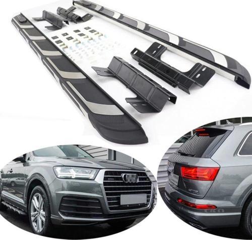 Audi Q7 Uyumlu 2016 Sonrası Yan Basamak Square Style Parça