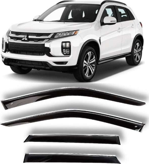 Mitsubishi Asx Uyumlu 2010 2017 Kromlu Cam Rüzgarlığı Parça
