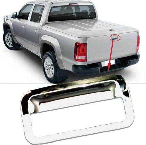 Volkswagen Amarok Uyumlu 2010 Sonrası Bagaj Kapağı Kaplama Krom Parça