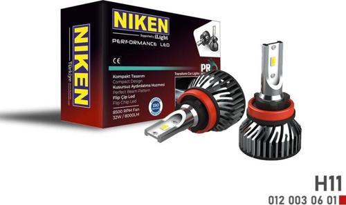 H11 Led Uyumlu Xenon Far Ampulü Yeni Nesil Pro Niken Parça