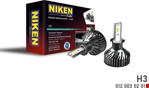 H3 Led Uyumlu Xenon Far Ampulü Yeni Nesil Pro Niken Parça