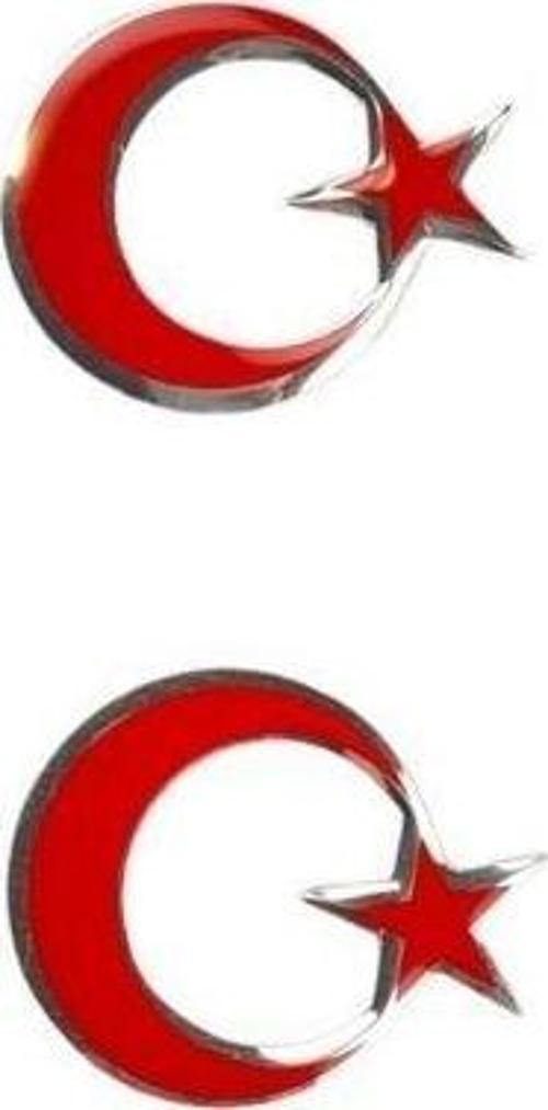 Arma Ayyıldız küçük 4 cm 2' li set / YACIY108