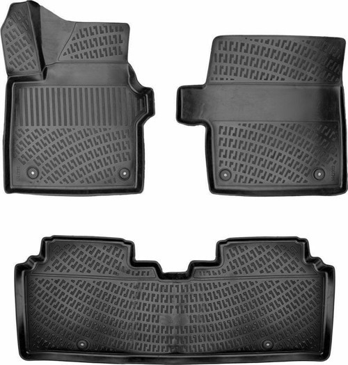 Cadillac Escalade ESV Bench Seating 8 Koltuklu 2021 Sonrası Siyah 3D Havuzlu Paspas