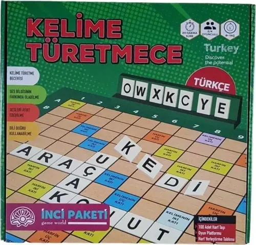 Saki Toys İnci Paketi Kelime Türetmece